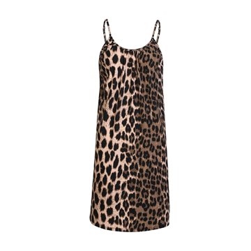 Liberté - Alma Short Strap Dress - Big Lux Leo Fossil